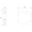 3UG4625-2CW30 Siemens Überwachungsrelais, digital, zur Fehler Produktbild Additional View 3 S