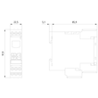 3UG48151AA40 Siemens Überwachungsrelais, digital für 3-phasige Netzspannung für  Produktbild Additional View 3 S