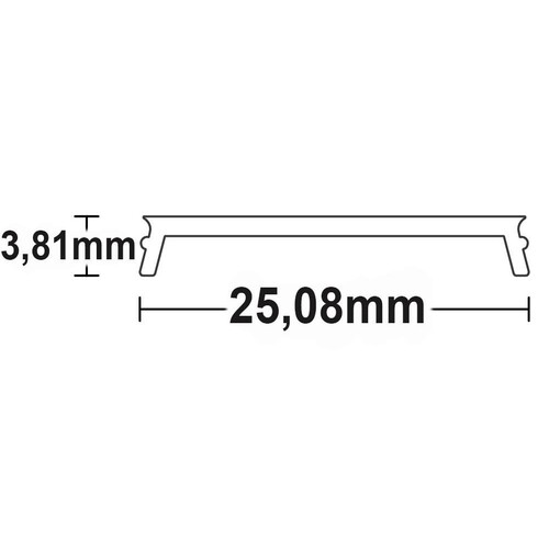 112879 Isoled Abdeckung COVER10 opal 200cm für SURF24(FLAT)/DIVE24(FLAT) Produktbild Additional View 1 L