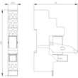 LZS:RT3D4L24 Siemens Steckrelais Komplettgerät DC24V, 1W, LED-Modul rot  Produktbild Additional View 3 S