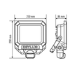 EL10810121 ESYLUX AFL SUN LED 30W 3K WH Produktbild Additional View 1 S