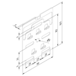 13544 Trayco MTL60 WB SS Wandbügel MTL60 Wall bracket light Produktbild