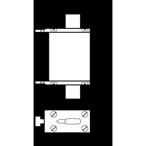 3NA6236-6 Siemens NH-Sicherungseinsatz, NH2, In: 160 A, gG, Un AC: 690 V, Un DC Produktbild Additional View 3 L