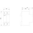 3NW7023 Siemens SENTRON, Zylindersicherungshalter, 10x38 mm, 2-p Produktbild Additional View 2 S