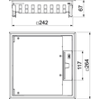 7405077 Obo GES9 3B U 7011 Geräteeinsatz für Universalmontage  Polycarbonat/Acry Produktbild Additional View 1 S