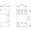 5096665 Obo MB 3 MultiBase 3-polig Produktbild Additional View 1 S