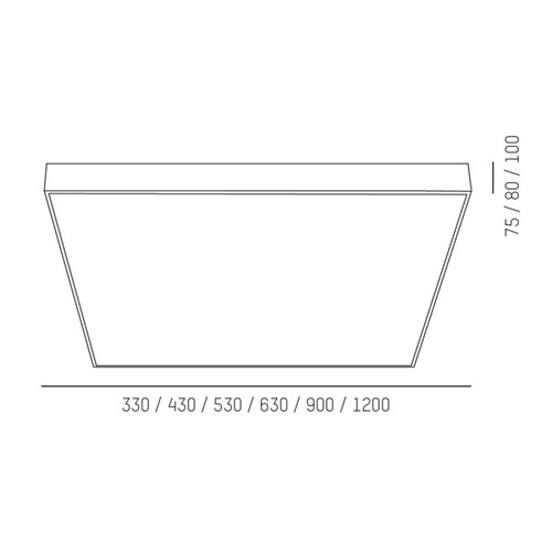 445-08331918 Tecnico CADAN SDI 330 AB LEUCHTE silber matt opal LED Produktbild Additional View 1 L