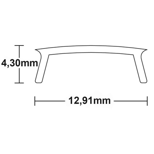 112875 Isoled Abdeckung COVER8 opal 200cm für Profil SURF11/CORNER11 Produktbild Additional View 1 L