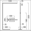42184485 Zumtobel LINETIK-S D/I LED8000- 840 SC BK SR2 IL LED-Stehleuchte Produktbild Additional View 1 S