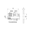 K344-1020-00 Jacob Perfect Fix Kabelverschraubung M20 Produktbild Additional View 1 S