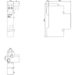 5SM6011-2 Siemens AFD BLOCK 1 16A 2POL 230V 1TE+1TE Produktbild Additional View 2 S