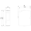 3RK7136-6SC00-0BC1 Siemens SIMATIC ET 200SP Safety Kommunikationsmodul F CM A Produktbild Additional View 2 S