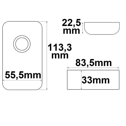 112322 Isoled Wireless touch RGB Controller, schwarz, 12 24V, 432W Produktbild Additional View 1 L