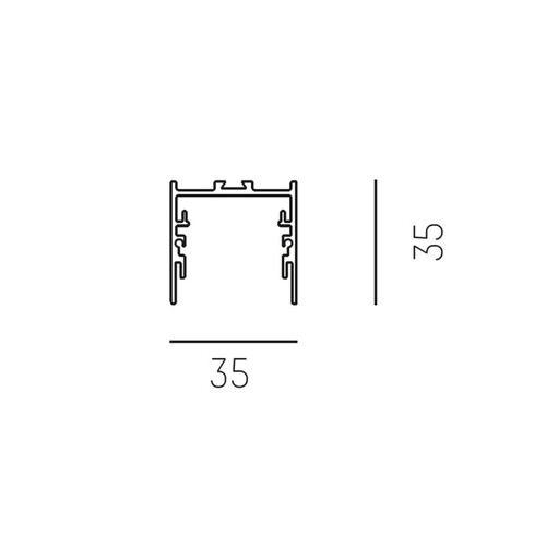 577-41005 Molto Luce Ride Aufbaumodul L: 4500mm ws Produktbild Additional View 1 L