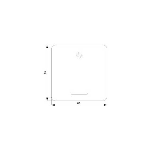 5TG7806 Siemens DELTA profil, titanweiß Wippe mit Fenster mit Symbol Licht für  Produktbild Additional View 1 L