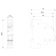 5TE8153 Siemens Wechselschalter 20A 3S 1Ö Produktbild Additional View 2 S