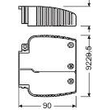 4052899948051 Osram OT CABLE CLAMP B STYLE TL UNV1 Produktbild Additional View 1 S