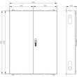 8GK1123-7KA42 Siemens ALPHA 400, Wandschrank, IP55, Schutzklasse 1, H: 1 Produktbild Additional View 2 S