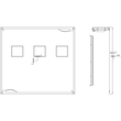 8GK4734-3KK22 Siemens ALPHA 400/630 DIN Leistungsschalter-Bausatz 3x 3VA10-11/1 Produktbild Additional View 2 S