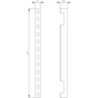 8GK4855-2KK02 Siemens ALPHA 630 DIN, Holm für Rangierkasten Höhe= 300mm, Tie Produktbild Additional View 2 S