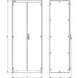 8MF1296-3BS5 Siemens SIVACON, Schaltschrank-Leergehäuse, nach IEC 622 Produktbild Additional View 2 S