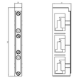 8US1923-3UA01 Siemens SammelschieneN- System, Zubehör Schienenmittenabstand 6 Produktbild Additional View 2 S