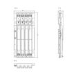 6ES7401-1DA01-0AA0 Siemens SIMATIC S7- 400 CR3 mit 4 Steckplätzen, Stahlblech  Produktbild Additional View 2 S