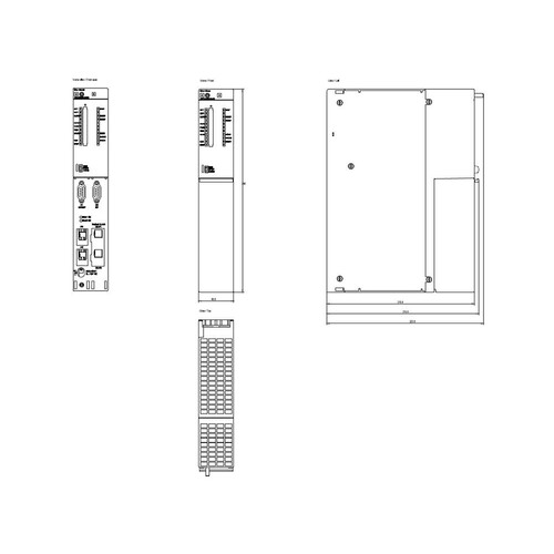 6ES7412-5HK06-0AB0 Siemens SIMATIC S7- 400 CPU 412-5H PN/DP 1 MB Produktbild Additional View 2 L