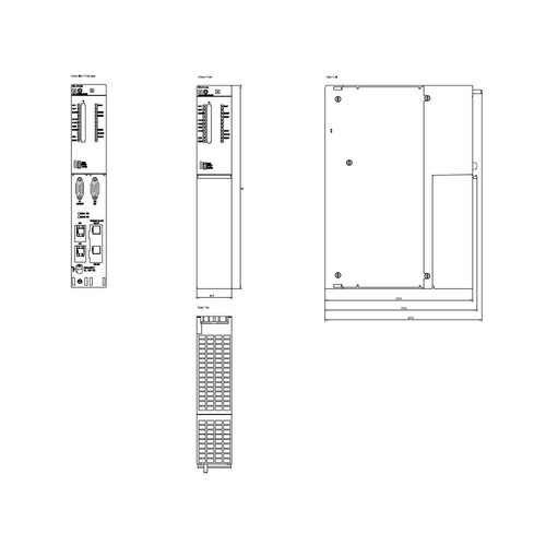 6ES7414-5HM06-0AB0 Siemens SIMATIC S7- 400 CPU 414-5H PN/DP 4 MB Produktbild Additional View 2 L