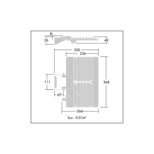 96628333 Zumtobel LEDFIT M 90W A/S CL1 L740 Produktbild Additional View 1 L