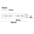 112710 Isoled LED CRI930/960 Flexband, 24V, 20W, IP20, weißdynamisch Produktbild Additional View 2 S