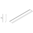 639-tv Molto Luce One Row Verbind-LIN weiß Linearverbinder innenliegend Produktbild Additional View 1 S