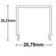 112881 Isoled Abdeckung COVER12 opal 200cm für SURF24(FLAT)/DIVE24(FLAT) Produktbild Additional View 1 S