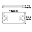 113049 Isoled Trafo Trafo 12V/DC, 0-15W, ultraflach Produktbild Additional View 1 S