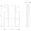 3SE5120-0AA00-1AG0 Siemens Deckel gelb für Positionsschalter Metall 3SE51 Produktbild Additional View 1 S