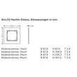 0211335 Gira Abdeckrahmen 1f flach E2 Edelstahl Produktbild Additional View 1 S