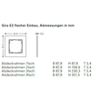 0213335 Gira Abdeckrahmen 3f flach E2 Edelstahl Produktbild Additional View 1 S