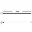 113092 Isoled LED Linearleuchte 42W IP65 neutralweiß Produktbild Additional View 1 S