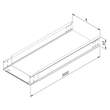 13324 Trayco CTNLI60 400 3PG Kabelrinne ungelocht Cable Tray Not perforated Produktbild 1 S