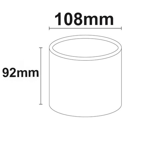 112630 Isoled Aufbauleuchte IP54, GX53, weiß Produktbild Additional View 2 L