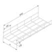 14150 Trayco MTL60-100-3SS316 Gitterrinne  leicht  Edelstahl Produktbild Additional View 2 S