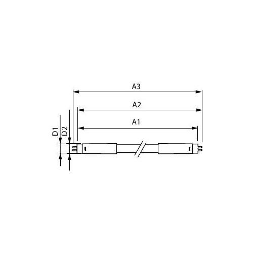 74329400 Philips Lampen MAS LEDtube HF 1200mm HE 16.5W 830 T5 Produktbild Additional View 2 L