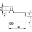 5215749 Obo 157 I CU Dachleitungshalter 8mm Kupfer Produktbild Additional View 1 S