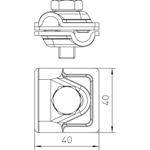 5311417 Obo 249 6 10 CU Schnellverbinder Vario 6 10mm Kupfer Produktbild Additional View 1 L