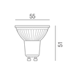 LO-COB230-4W-WW Leuchtwurm Power LED COB-230V Produktbild Additional View 1 S