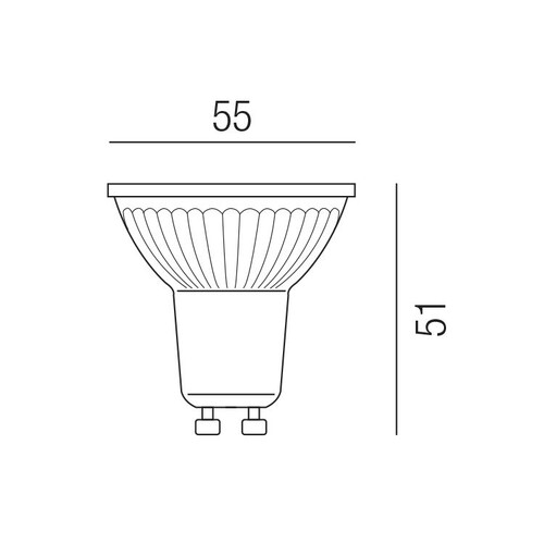 LO-COB230-4W-WW Leuchtwurm Power LED COB-230V Produktbild Additional View 1 L