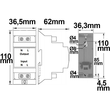 113373 Isoled Einschaltstrombegrenzer 16A für kapazitive Lasten, Hutschienenm Produktbild Additional View 1 S