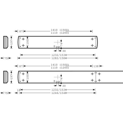 6634640 Trilux Atirion D-L RPV 1500 5200 -840 ET Produktbild Additional View 2 L