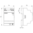 6EP3332-6SB00-0AY0 Siemens LOGO! Power Geregelte Stromversorgung 24VDC / 2,5 A Produktbild Additional View 3 S
