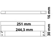 113285 Isoled Trafo 24V/DC, 0 30W, slim Produktbild Additional View 1 S